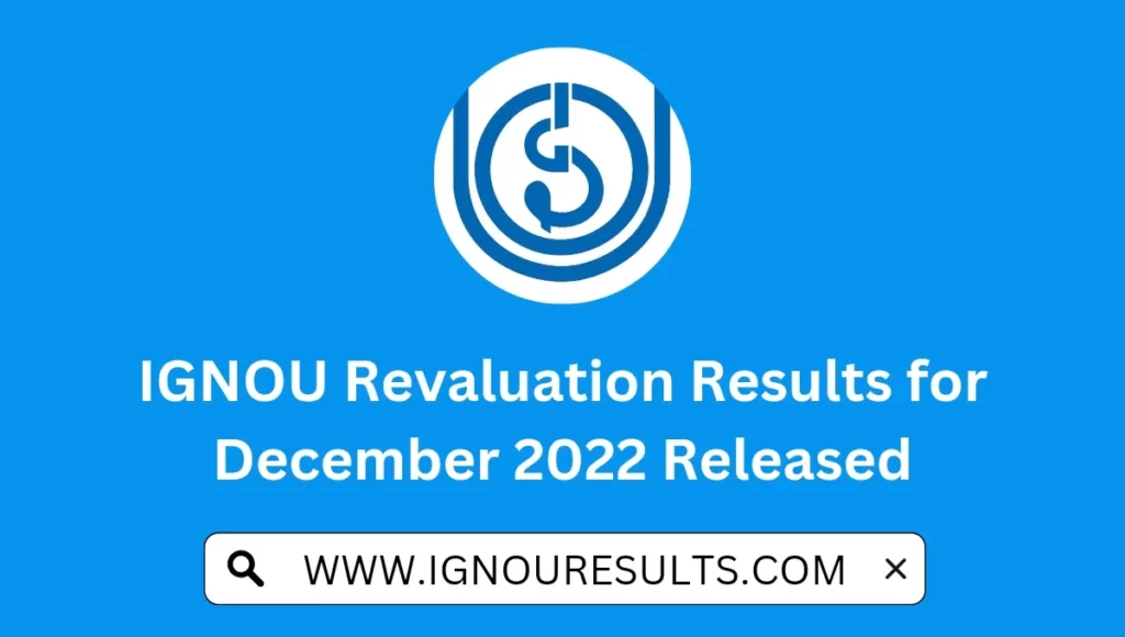 IGNOU Revaluation Results