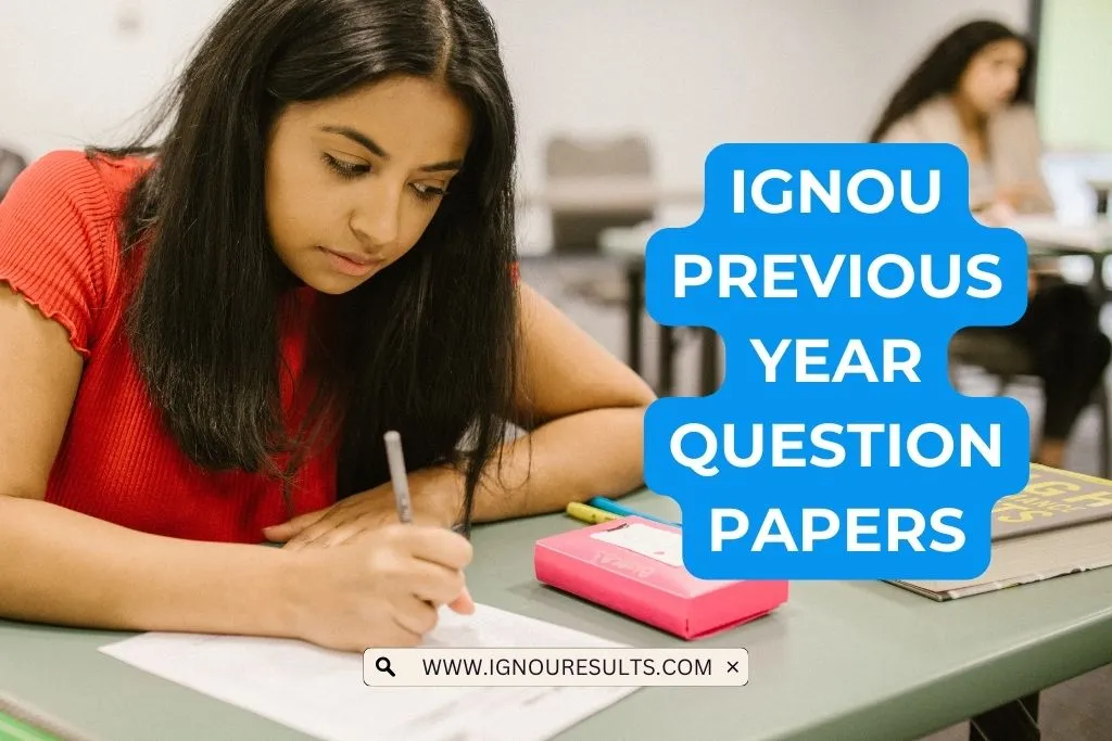 IGNOU Previous Year Question